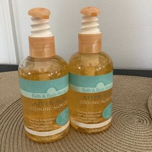 2 Bath & Body Works Cool Tangerine After Sun Cooling Aloe Gel 5.75 Oz New Rare S